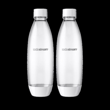 Sodastream SodaStream White 1 L Carbonator Bottle 2 pk 1741261010